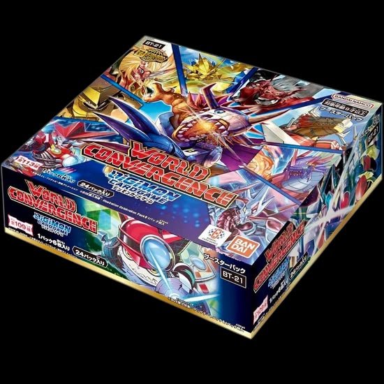 Digimon Card Game — World Convergence BT21 Booster Display - Iberiancards