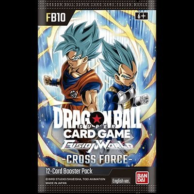Dragon Ball Super Card Game Fusion World — Cross Force FB10 Japonês - Iberiancards