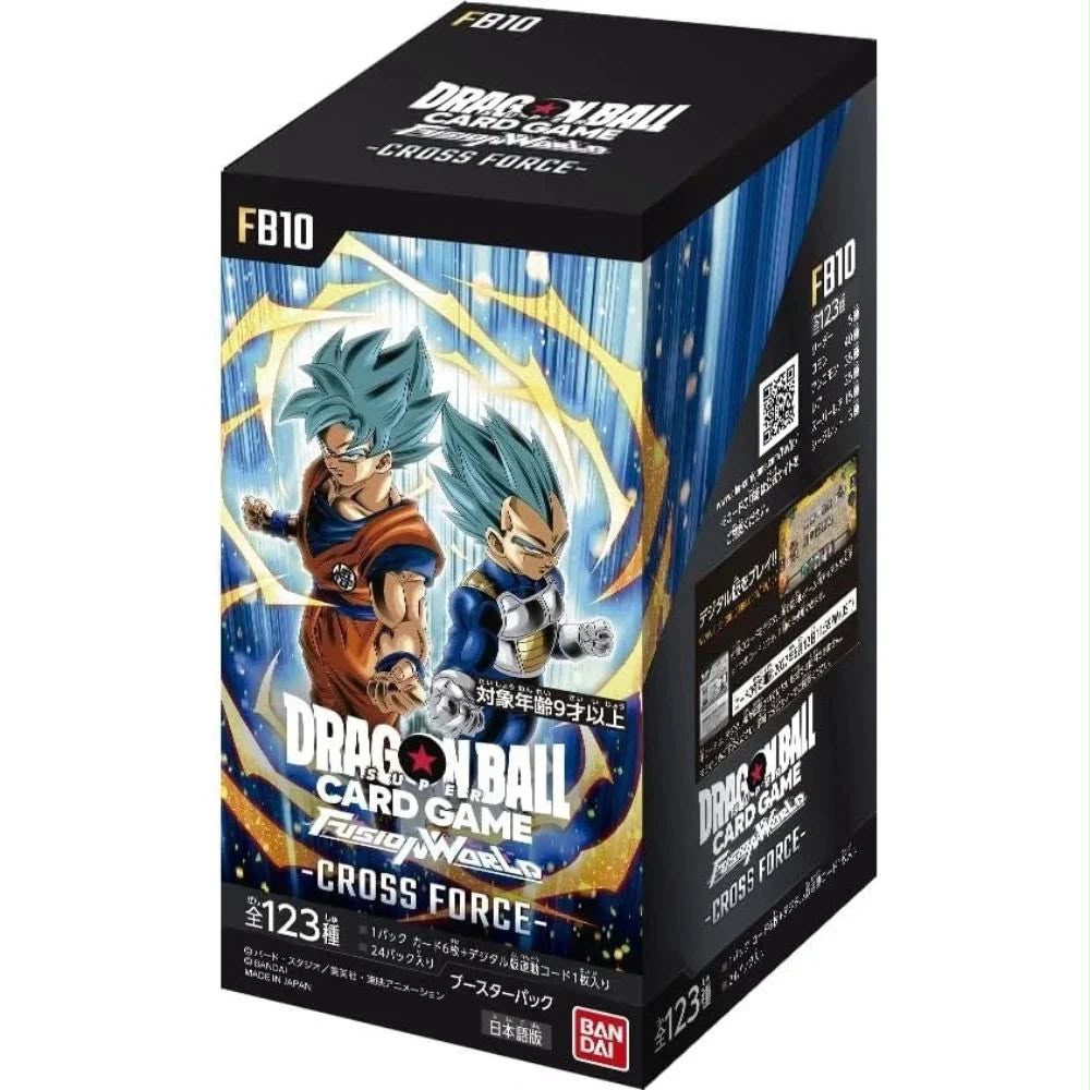 Dragon Ball Super Card Game Fusion World — Cross Force FB10 Japonês - Iberiancards