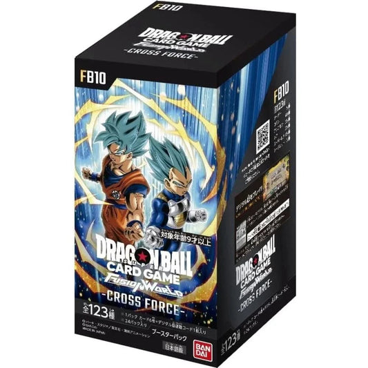 Dragon Ball Super Card Game Fusion World — Cross Force FB10 Japonês - Iberiancards