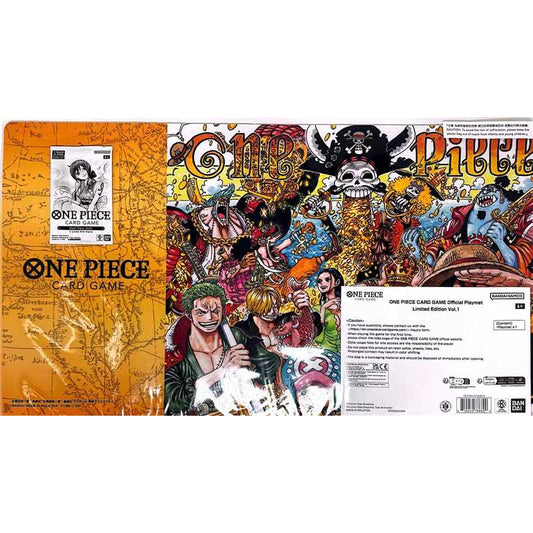 One Piece Card Game Official Playmat Limited Edition Vol.1 + Dash Pack 2025 Gift - Iberiancards