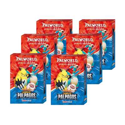 Palworld Official Card Game – TD01 Dawn of Palpagos Red–Blue Trial Deck (Inglês) - Iberiancards