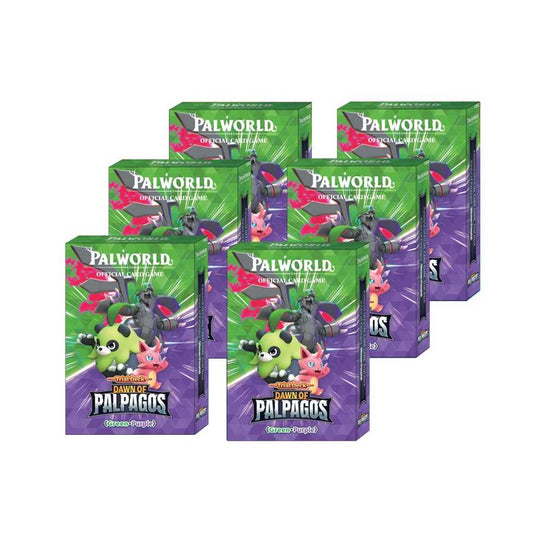 Palworld Official Card Game – TD02 Dawn of Palpagos Green–Purple Trial Deck (Inglês) - Iberiancards